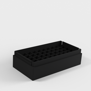 Caja de pilas para 50 pilas AAA
