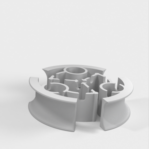 Organizador flexible de cables para teléfonos y tabletas