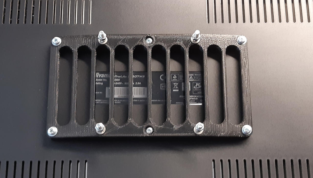 Adaptador VESA para montaje de pantalla: 100x100 a 200x100