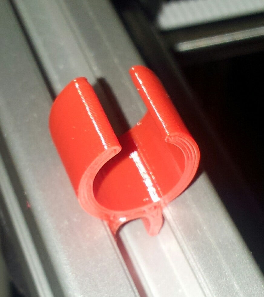 Clip de cable para perfil de extrusión 2020