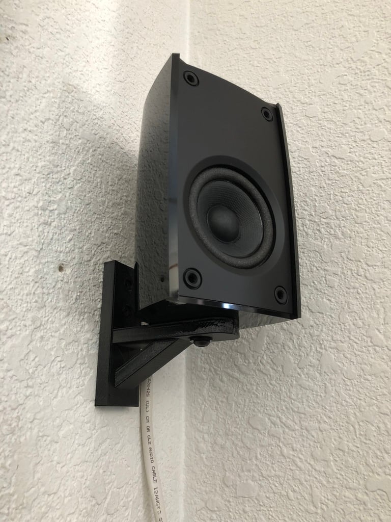Montaje en pared para altavoces de sonido envolvente con soporte de trípode
