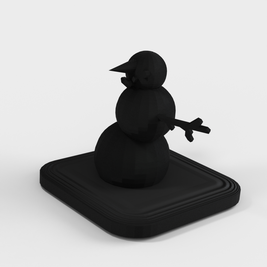 Phoebe Snow muñeco de nieve modelo 3D