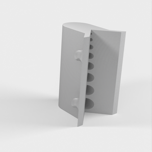 Guía de perforación para tuberías con soporte para brocas de 1-8 mm