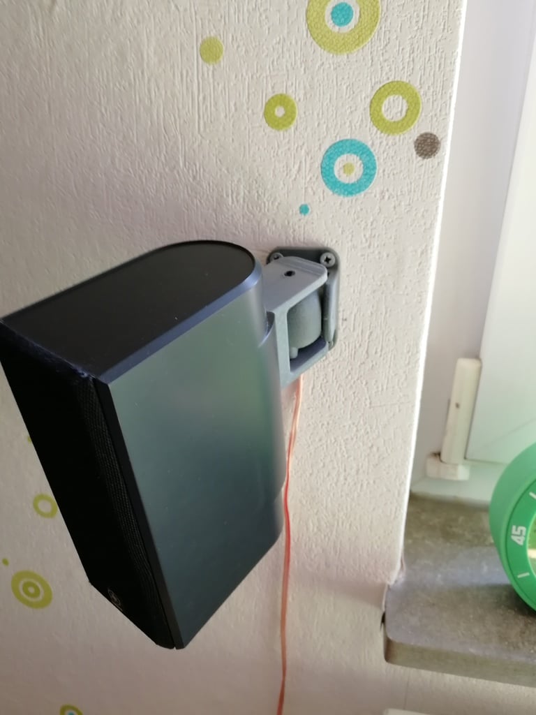 Soporte de pared para altavoces: universal y robusto (máx. 4 kg)