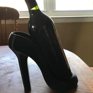 Soporte para vino de tacón alto