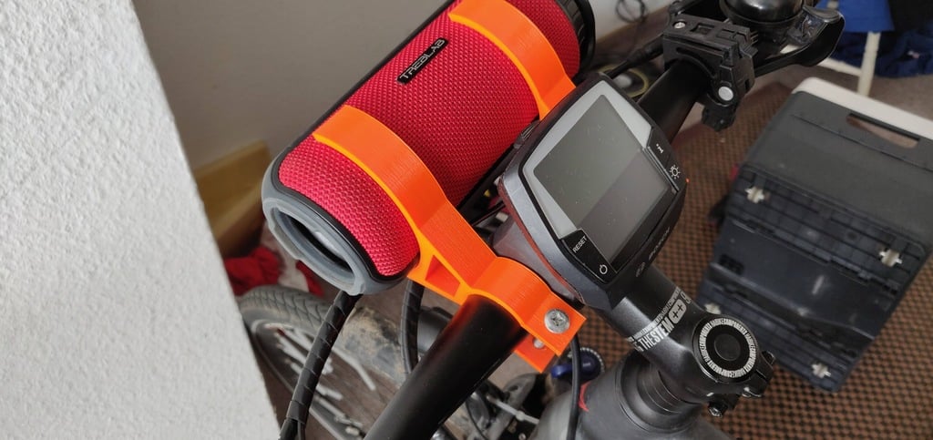 Soporte para bicicleta para altavoz Bluetooth - Ajuste universal