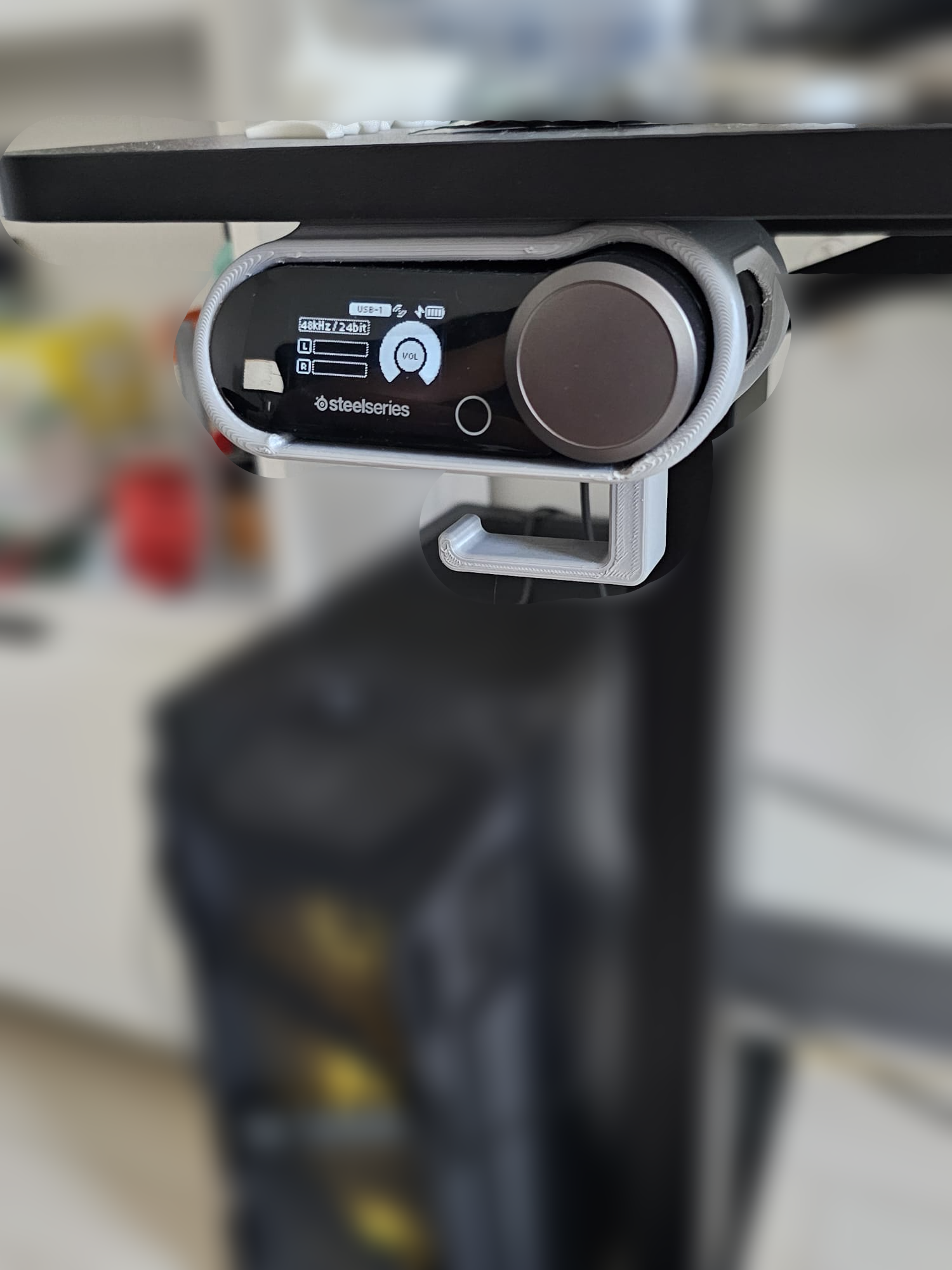 Soporte para auriculares Arctis Nova Pro para montaje debajo de la mesa