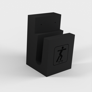 Soporte de pared horizontal para monopatín #SKATEFORCE