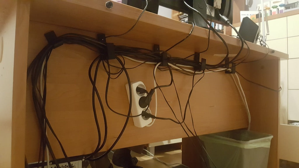 Soporte de cable simple