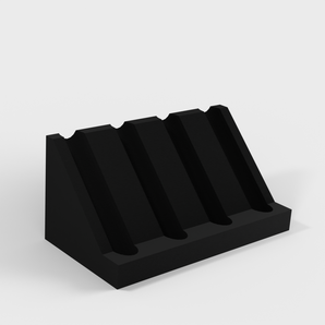 Práctico soporte para pinceles para pasatiempos y pintura de modelos
