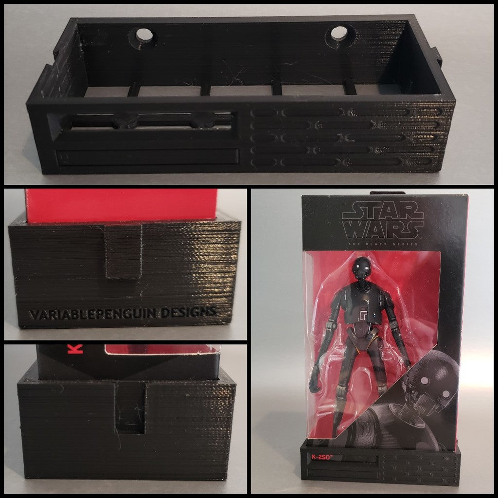 Soporte de montaje en pared de Star Wars Black Series