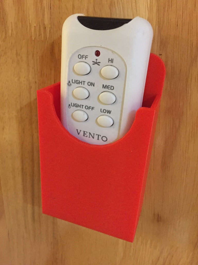 Práctico soporte de control remoto para ventilador de techo