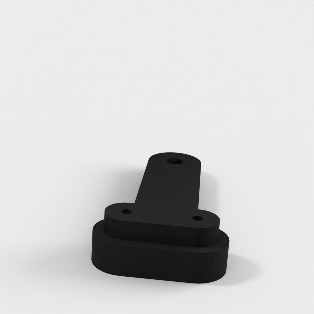 Soporte de montaje Vesa para tablero perforado IKEA Skadis (resistente + versión de 100 mm x 100 mm)