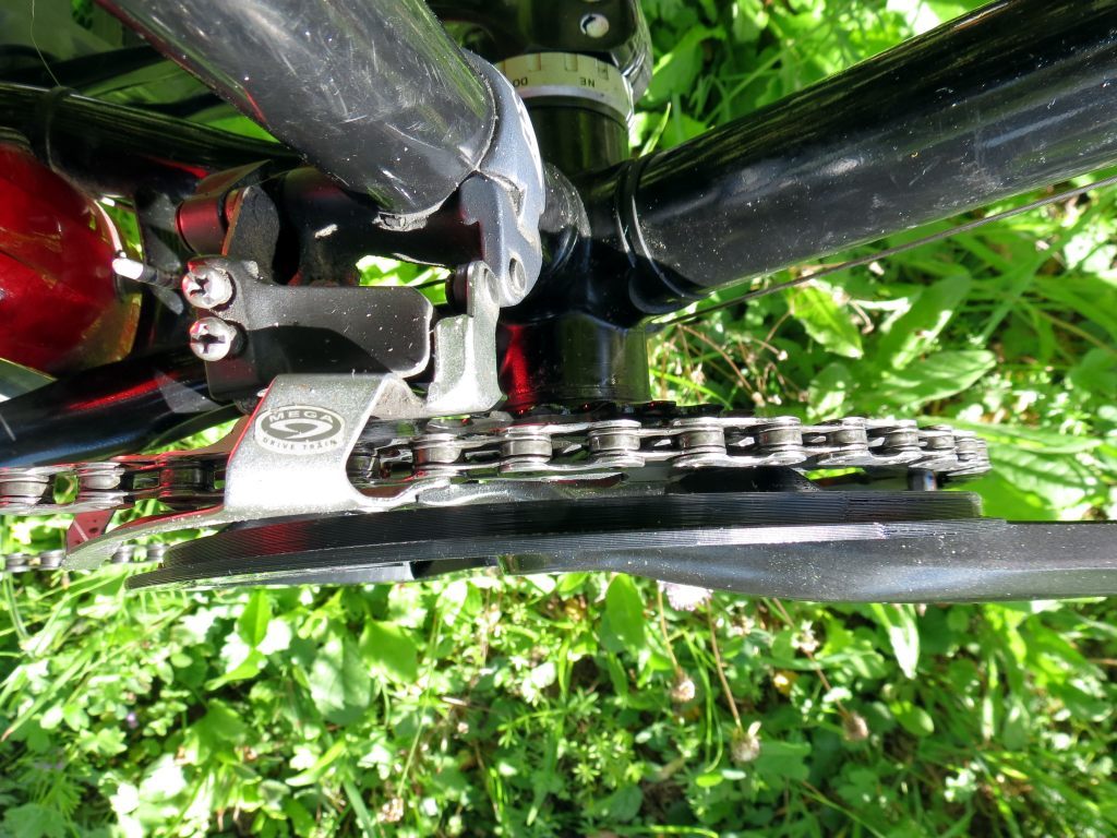 Protector de cadena de bicicleta totalmente paramétrico para Shimano FC-M591