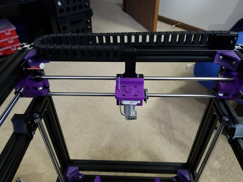 Hypercube Evolution X-Carro con soporte integrado para cadena portacables