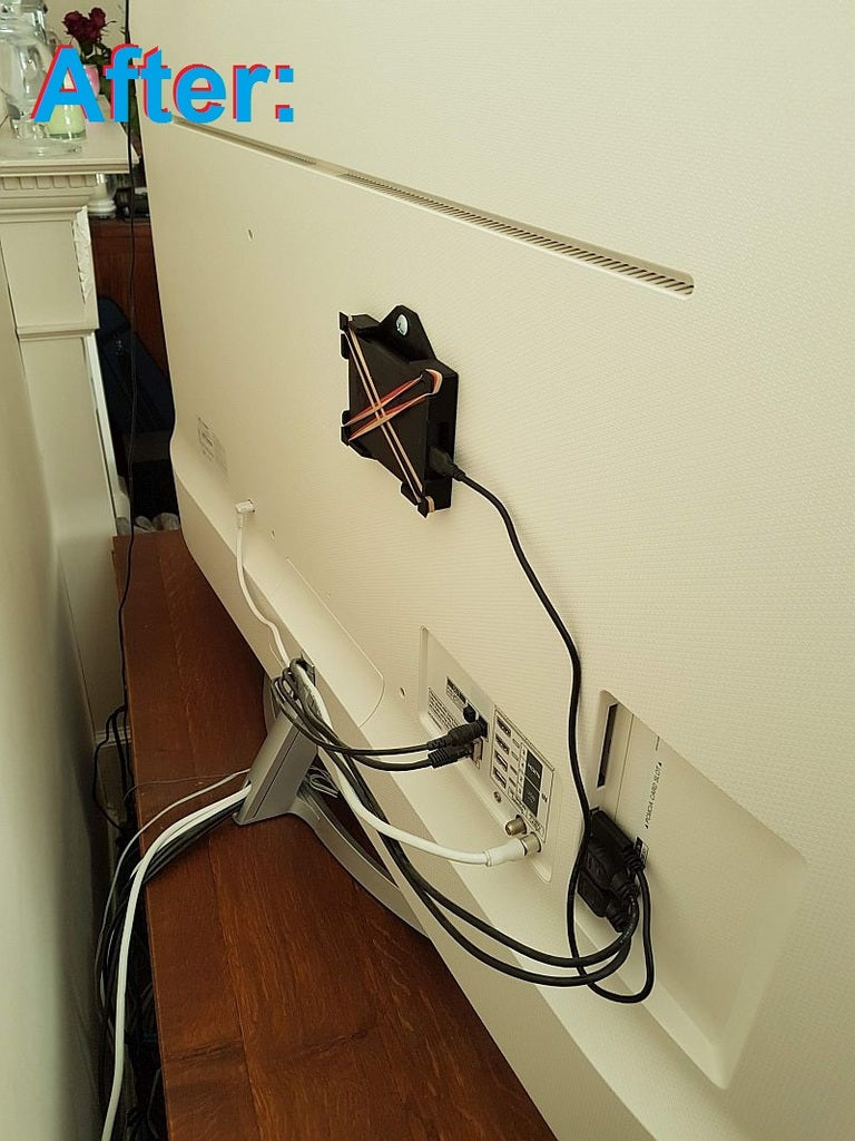 Soporte para disco duro para TV con soporte VESA