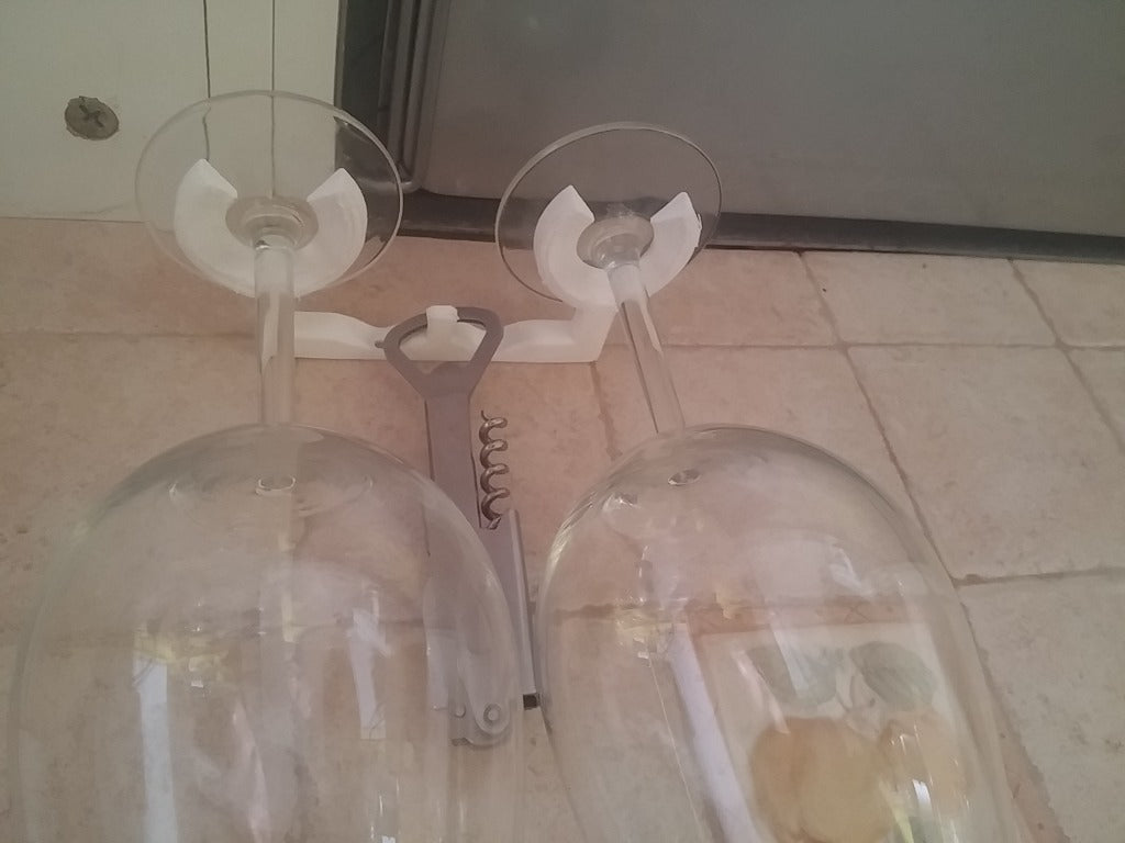 Soporte para botellas de vino con diseño de cangrejo