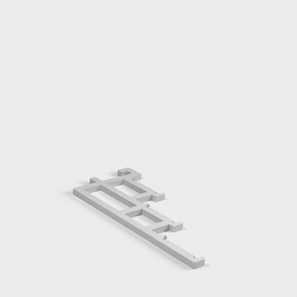 Organizador de bits Dremel modular para pared e IKEA Skadis
