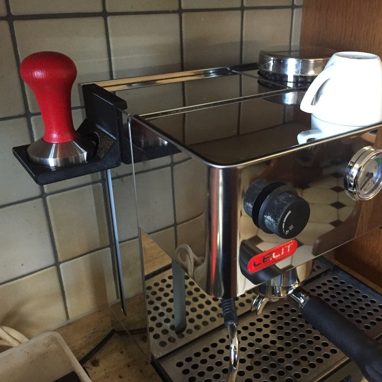 Soporte de tamper para máquina de café Lelit y tamper de 57 mm