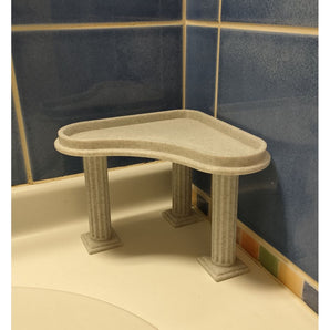 Organizador romano para baño y lavabo