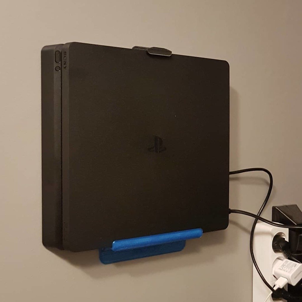 Soporte de pared delgado para PS4