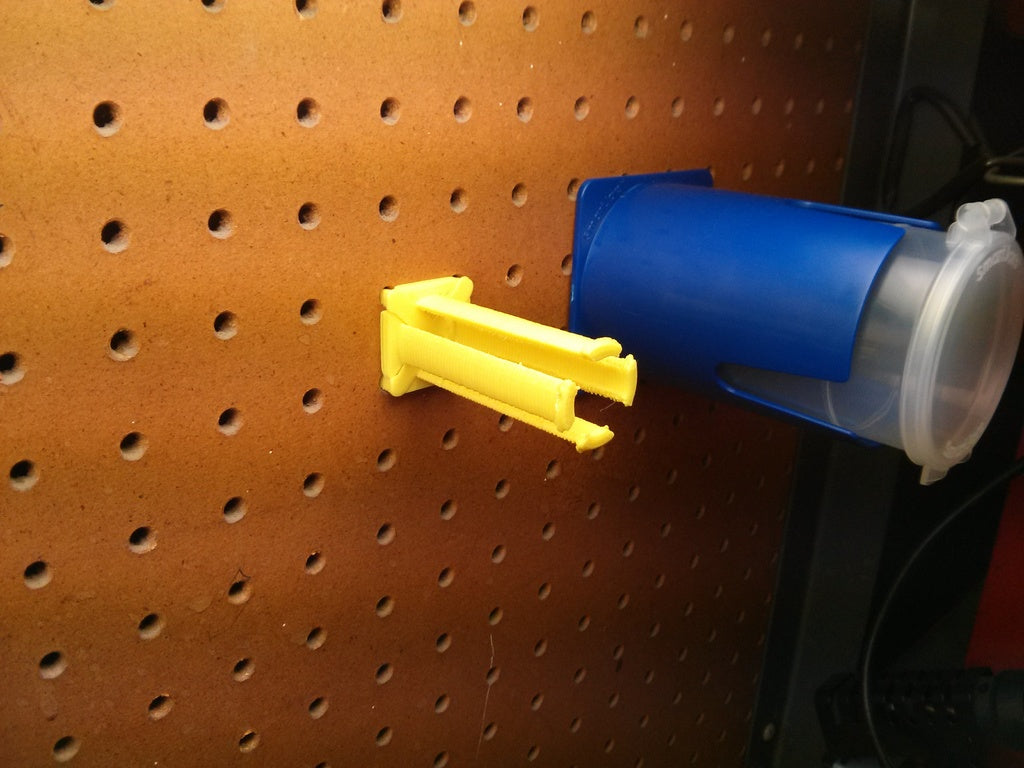 Soporte para carrete de alambre de tablero perforado – Almacenamiento práctico para cables