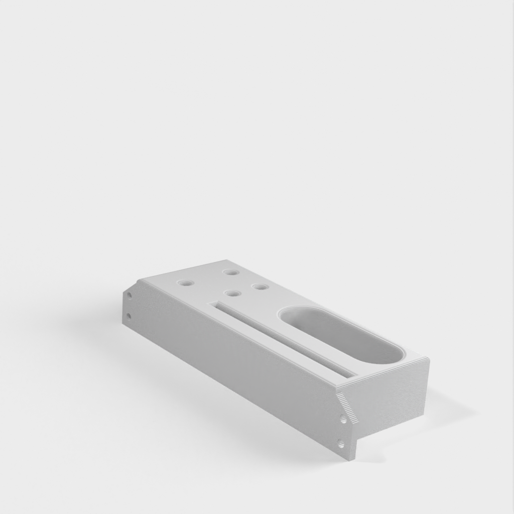 Portaherramientas de impresora 3D para montaje en borde de mesa