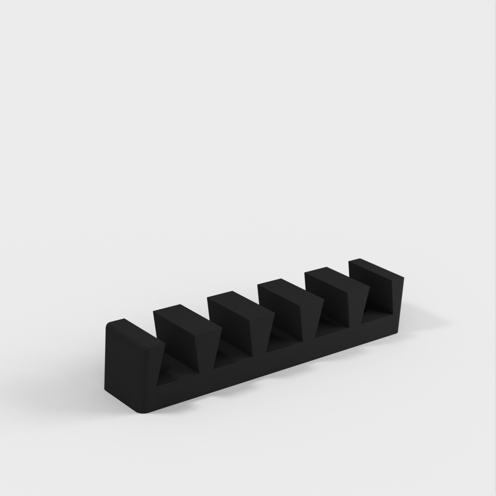Percha de gabinete modular reemplazable para Ikea
