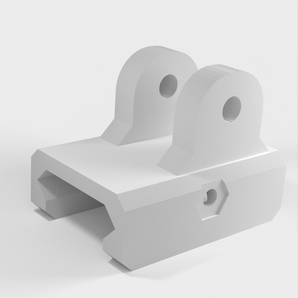 Soporte de bicicleta Picatinny para manillar de 26 mm