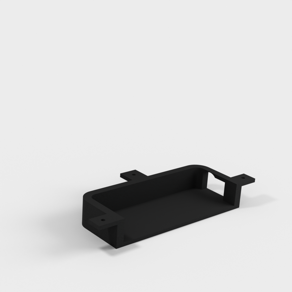 Montaje debajo del escritorio para mini concentrador USB de 4 puertos de AmazonBasics