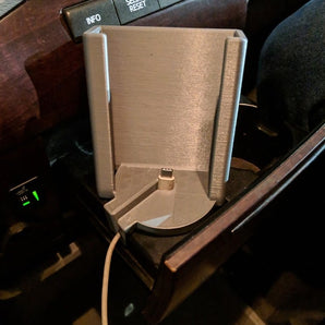 Soporte para teléfono inteligente para Toyota Sienna con gestión de cables