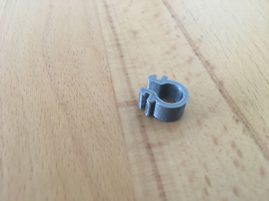 Clip de cable para perfil 2020