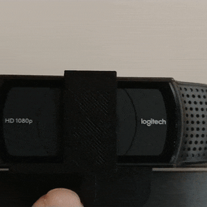 Cubierta de privacidad deslizable para cámara web Logitech C920
