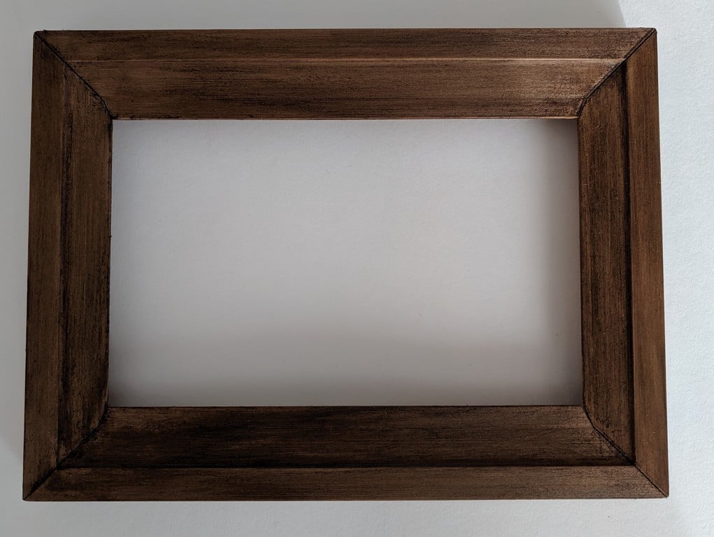 Marco de fotos con apariencia de madera para tableta Amazon Fire de 1.ª generación (2011)