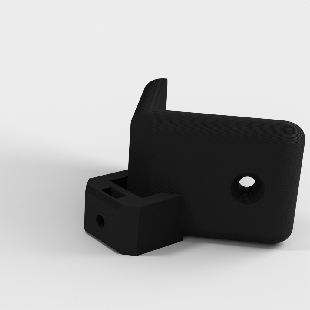 Soporte para teléfono con soporte para cámara web Wyze Cam para Ikea Lack Enclosure