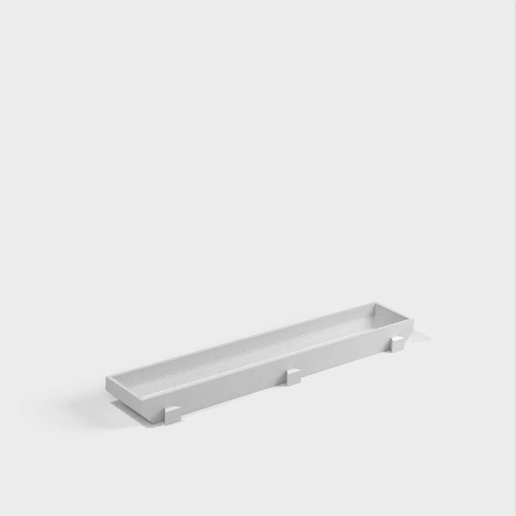 Solución de almacenamiento de pintura compatible con Ikea Kallax