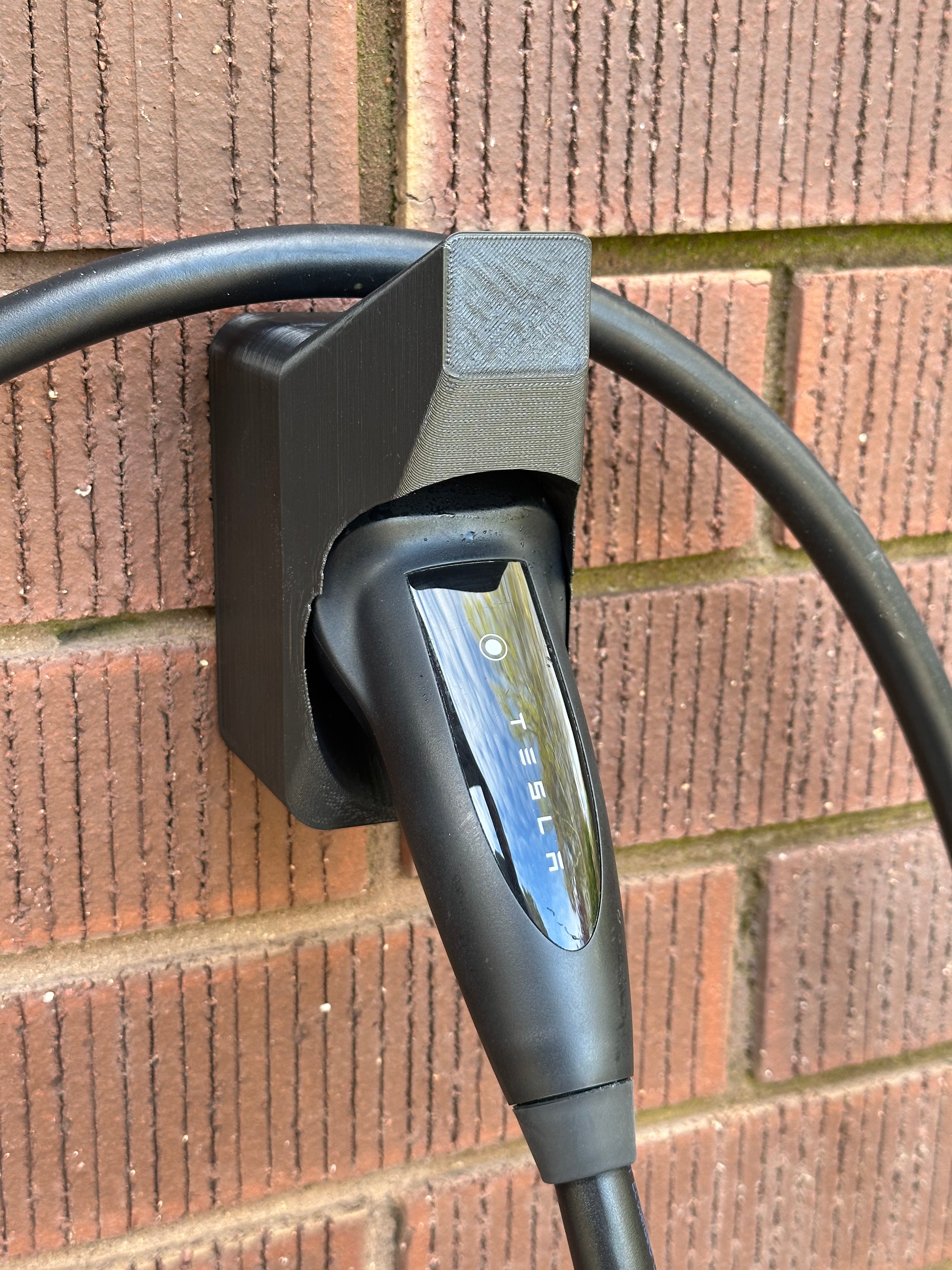 Soporte de conector de carga montado en la pared Tesla CCS2