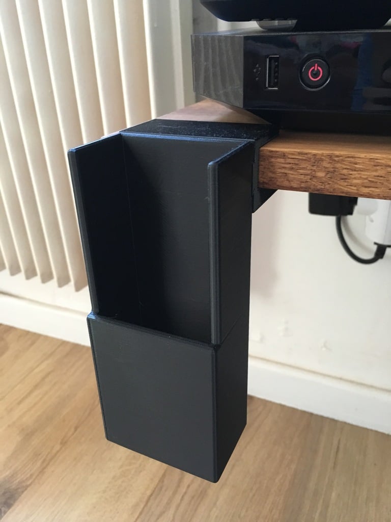 Soporte de mando a distancia para estantería de 19 mm