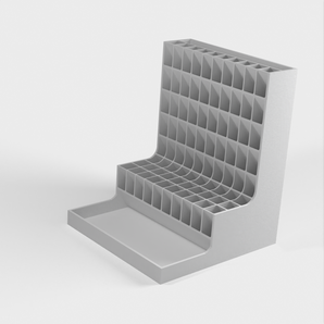 Cubo organizador para bolígrafos 10x8 con bandeja para escritorio
