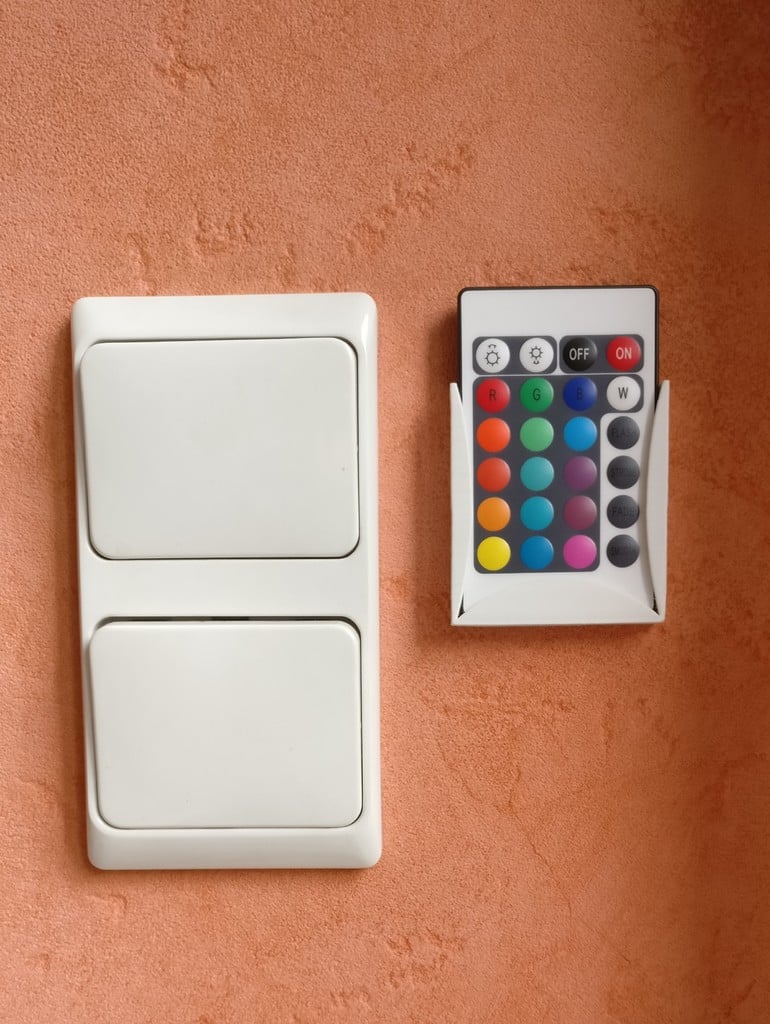 Soporte para mando a distancia de tira de LED