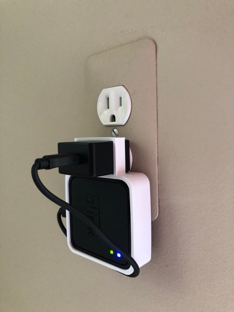 ¡Blink! Soporte de alimentación XT2 para toma de corriente