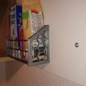 Estante de especias compacto para un almacenamiento eficiente