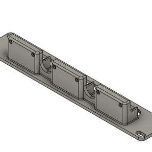 Herrajes para montaje en rack de 10 pulgadas para tres dispositivos JetKVM