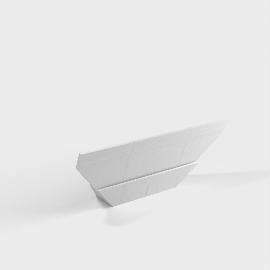 Soporte de pared Surface Pro de ángulo ajustable con lados extendidos