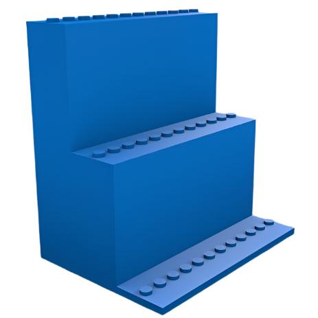 3 Tiered Lego Minifigur Holder