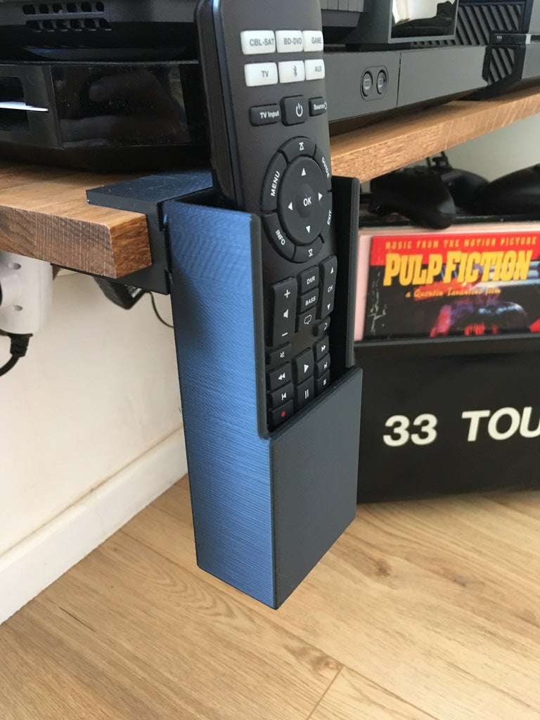 Soporte de mando a distancia para estantería de 19 mm