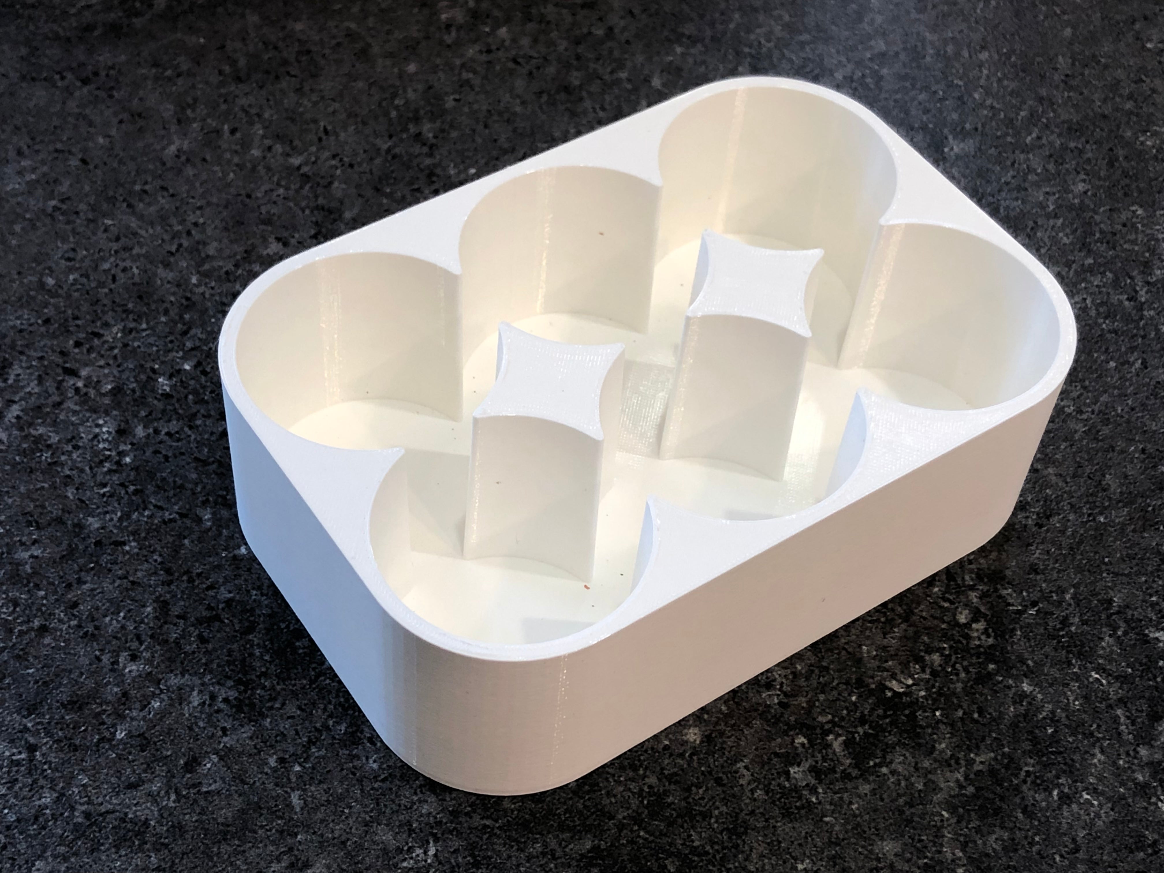 Organizador de cocina para molinillos de especias (6 piezas)