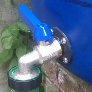 Racor de grifo de 3/4" para barril de lluvia