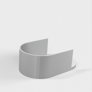 Montaje en pared para barra de cortina IKEA HUGAD