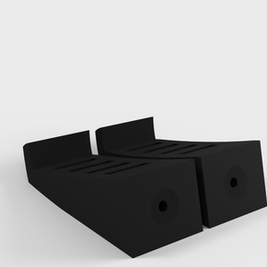 Soporte de pared universal para arco recurvo o compuesto y borde de tapa Snapback